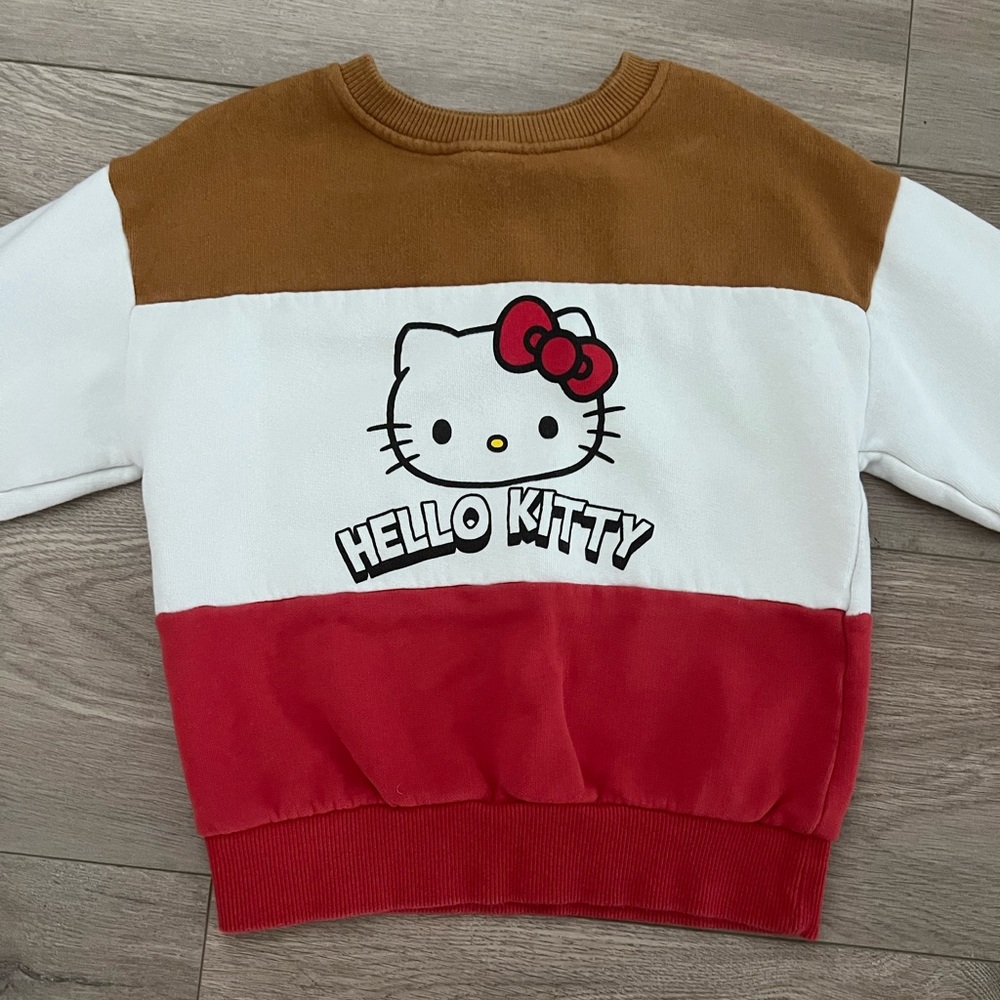 Zara Kids Girls Hello Kitty Sweater Size 6